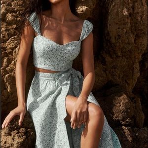 Reformation Clyde Linen Two Piece